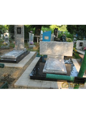 Памятник из мрамора горизонтальный 88 — ritualum.ru