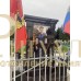 Комплекс на могилу воина (с фотокерамикой и флагами) — ritualum.ru